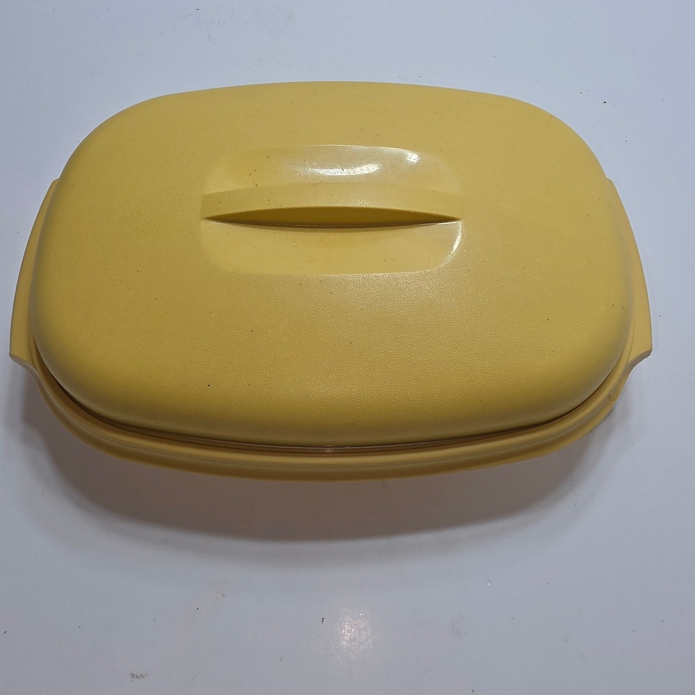 Vintage Tupperware Harvest Gold Multi Server Steamer Colander 1273 1274 1275